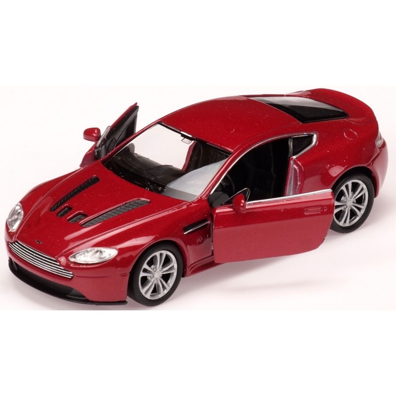008805 Kovový model auta - Nex 1:34 - Aston Martin V12 Vantage Červená