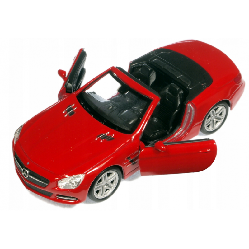 008805 Kovový model auta - Nex 1:34 - 2012 Mercedes-Benz SL 500 Červená