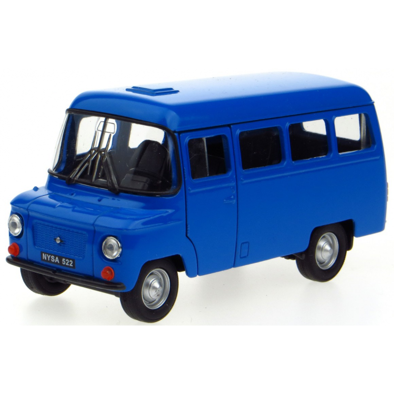 008843 Kovový model auta - Nex 1:34 - Nysa 522 Modrá
