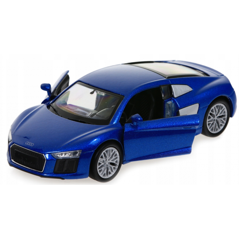 008805 Kovový model auta - Nex 1:34 - 2016 Audi R8 Coupé V10 Modrá