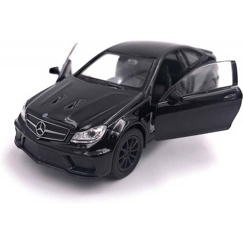 008805 Kovový model auta - Nex 1:34 - Mercedes-Benz C 63 AMG Coupe Black Series Čierna