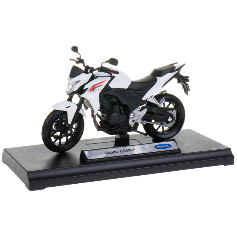 008690 Model motorky na podstavě - Welly 1:18 - Honda CB500F 