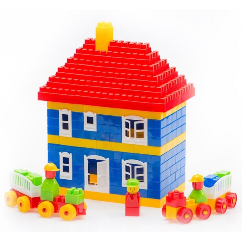 4812 Stavebné bloky pre deti - Rodinný dom Diplo 219 dielov 