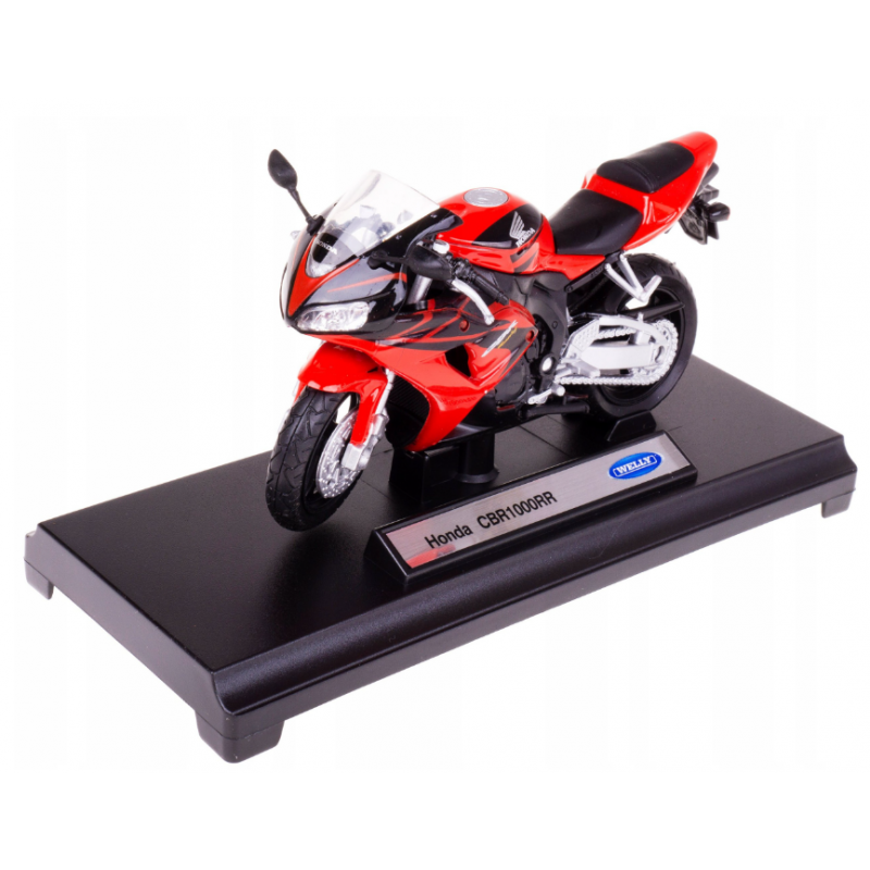 008690 Model motorky na podstave - Welly 1:18 - Honda CBR 1000RR 