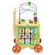 Drevený vozík - vzdelávacia kocka