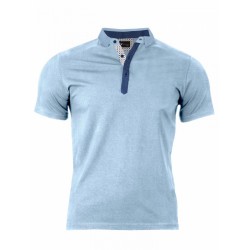 Pánske Polo tričko bledo modré VS-PO 1914
