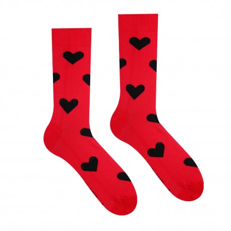 Veselé ponožky HESTY - Valentín ONA