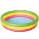 Farebný nafukovací detský bazén 102x25cm - BESTWAY 51104
