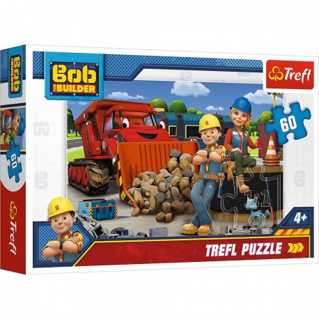 17300 Trefl puzzle staviteľ Bob 60 dielikov