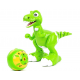 Dinosaurus na diaľkové ovládanie - zelený