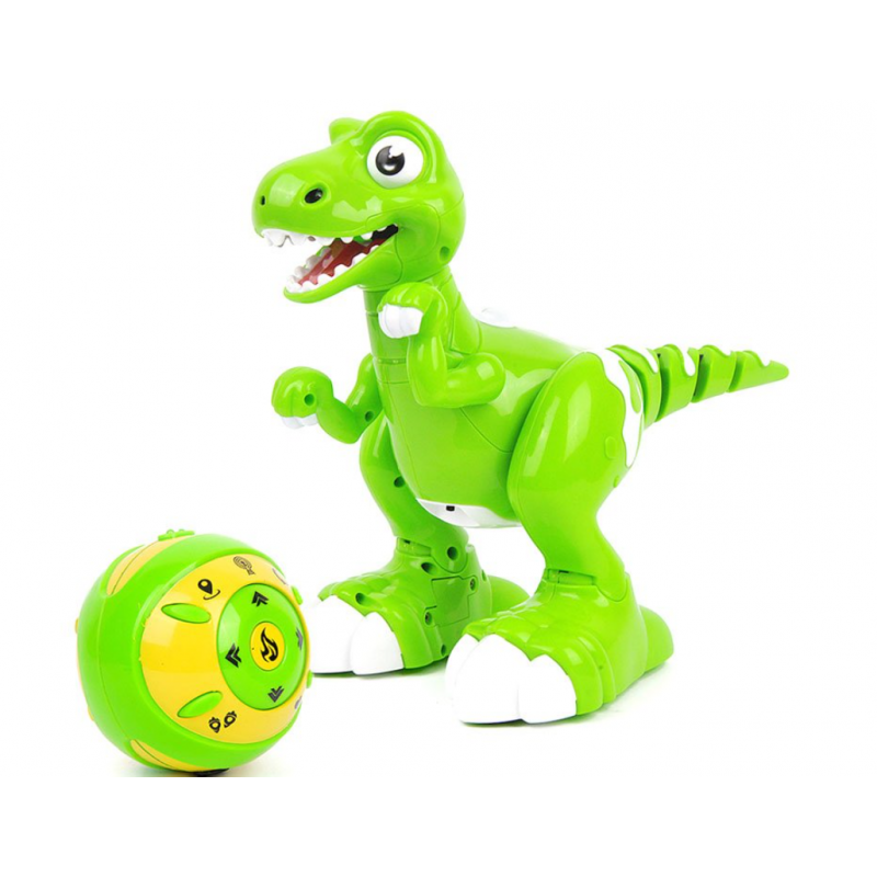 RC0502 DR Dinosaurus na dálkové ovládání - zelený