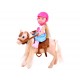 ANLILY Bábika - malá jazdkyňa na koni