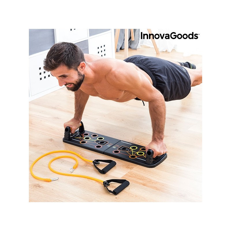 E-shop V0103181 InnovaGoods Systém na trénovanie s odolnými pásmi Pulsher InnovaGoods Sport Fitness