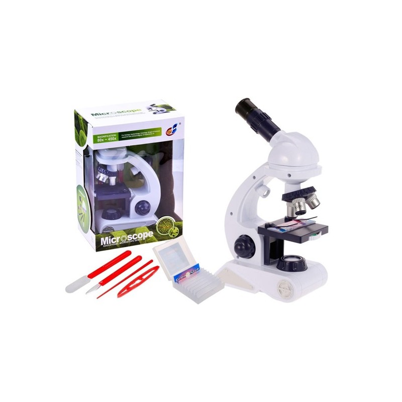 ZA2669 DR Mikroskop s príslušenstvom pre deti - 80x - 200x - 450x