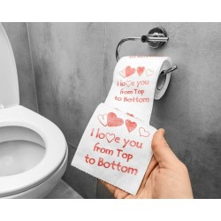 Toaletný papier XL - Milujem ťa