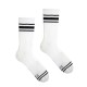 Ponožky HESTY - Šport biele