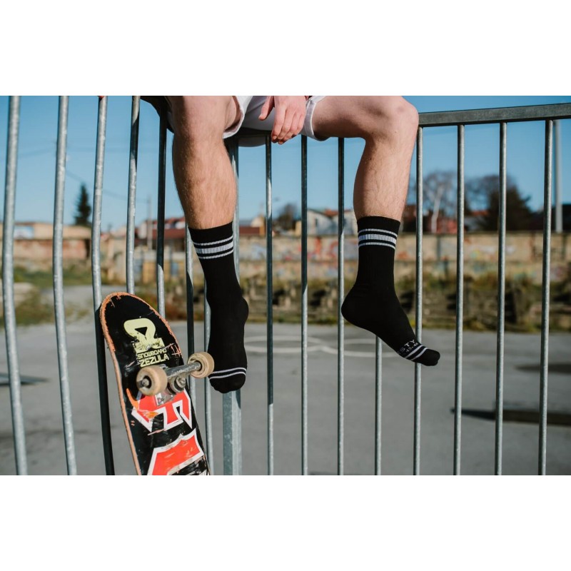 E-shop HESTY Ponožky HESTY - Šport čierne 43-46