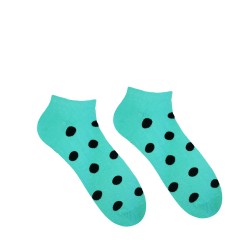 Veselé ponožky HESTY - Mint členkové