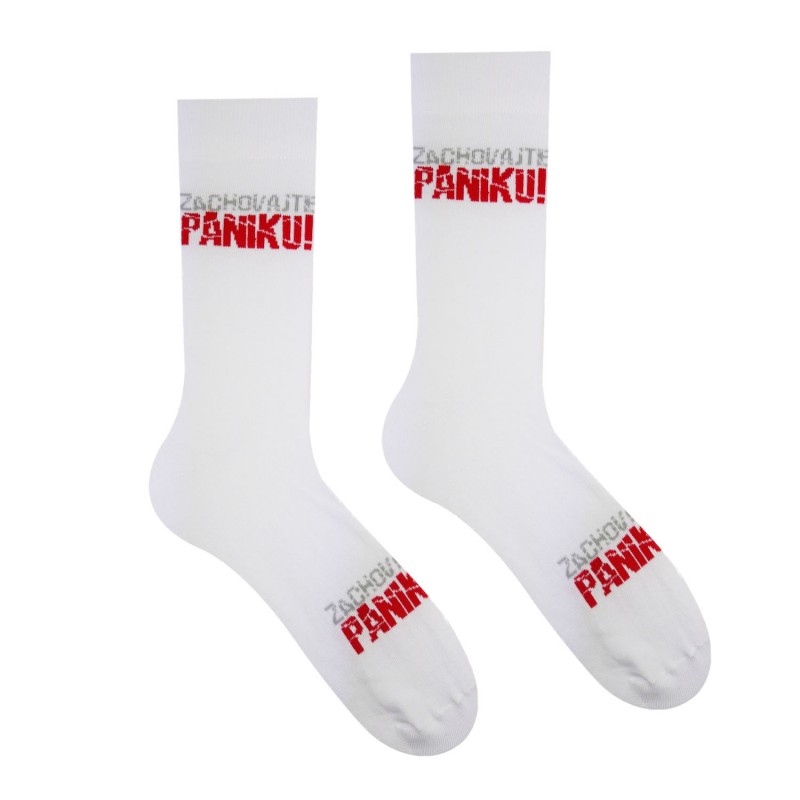 E-shop HESTY Veselé ponožky HESTY - Zachovajte paniku 39-42