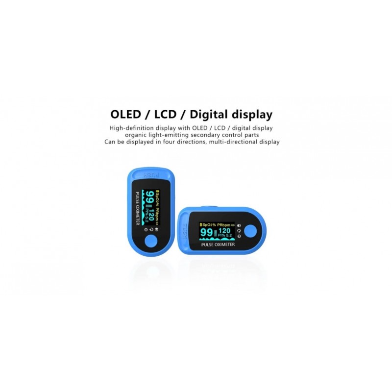 E-shop DR Pulzometer na prst - Oxymeter s OLED LCD displejom