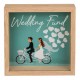 Drevená pokladnička - Wedding Fund