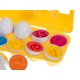 Montessori - vzdelávacia hra - 3D vajíčka