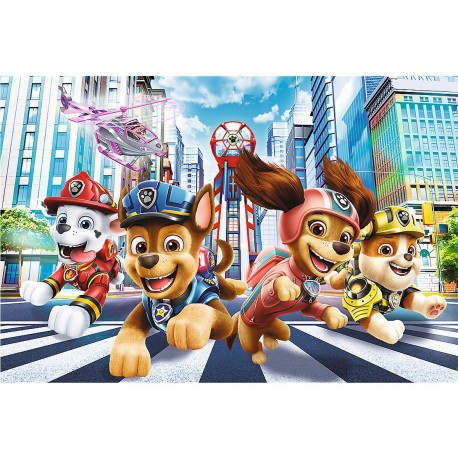 Detské Puzzle - Paw Patrol v meste 100 ks