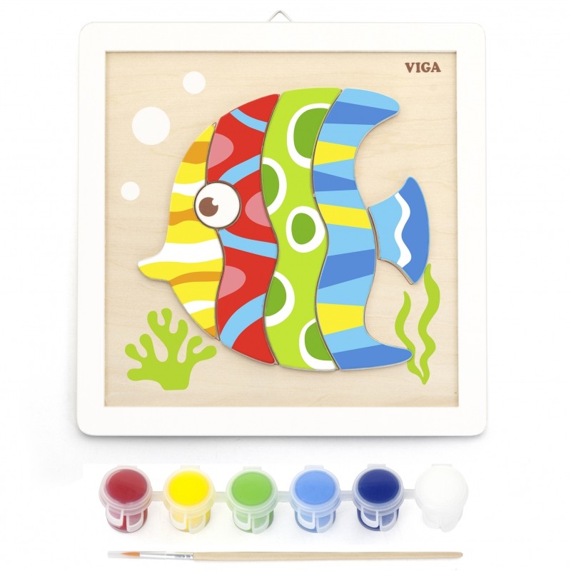 50687 Kreatívna súprava na maľovanie - rybka 