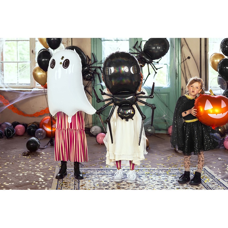 FB117 Party Deco Fóliový balón - Pavúk - čierny 60x101cm 