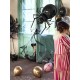 Fóliový balón - Pavúk - čierny 60x101cm