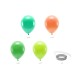 Balónová girlanda - Oblúčik - tropická zeleň, 200cm