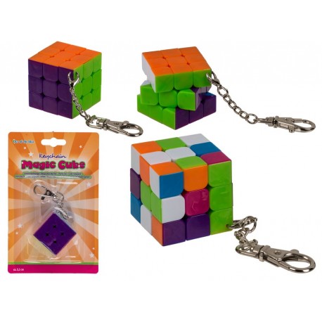 Kľúčenka - Mini rubiková kocka
