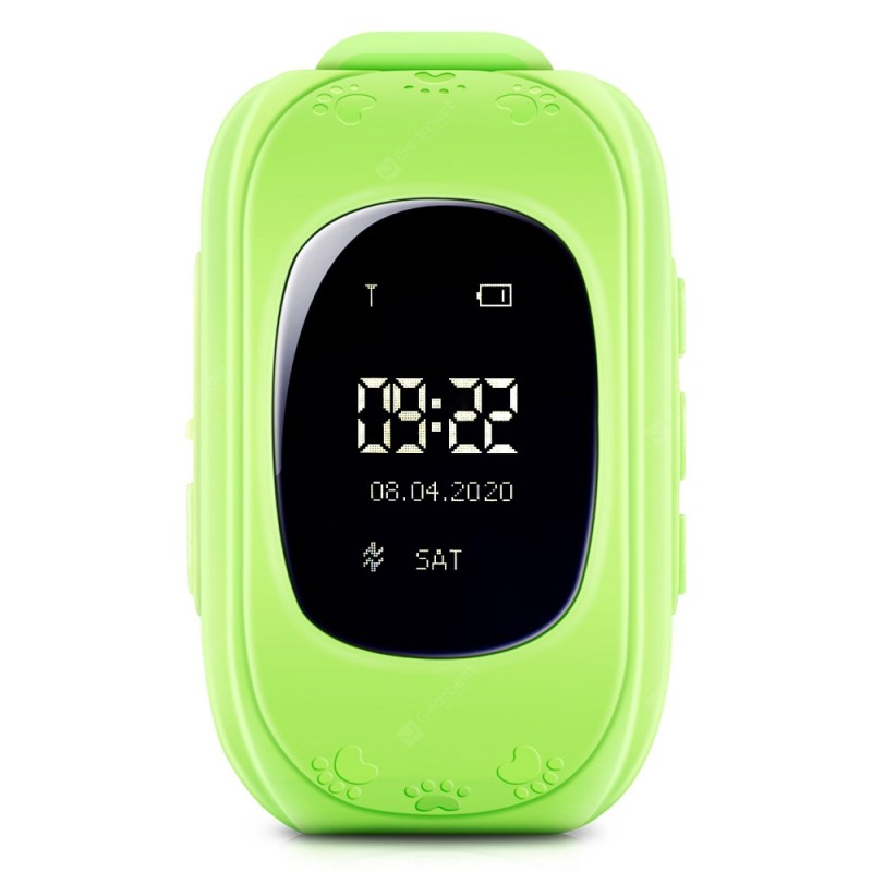 04090 GPS hodinky - Child tracker V2 Zelená