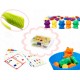 Montessori hra - Spočítaj medvedíky - 44 dielov