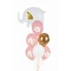 Set balónov na prvý rôčik - chlapček a dievčatko, 30cm (6ks)
