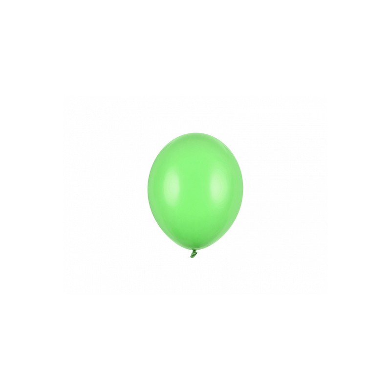 Levně SB5P-102J Party Deco Eko mini pastelové balóny - 12cm, 10ks Zelená