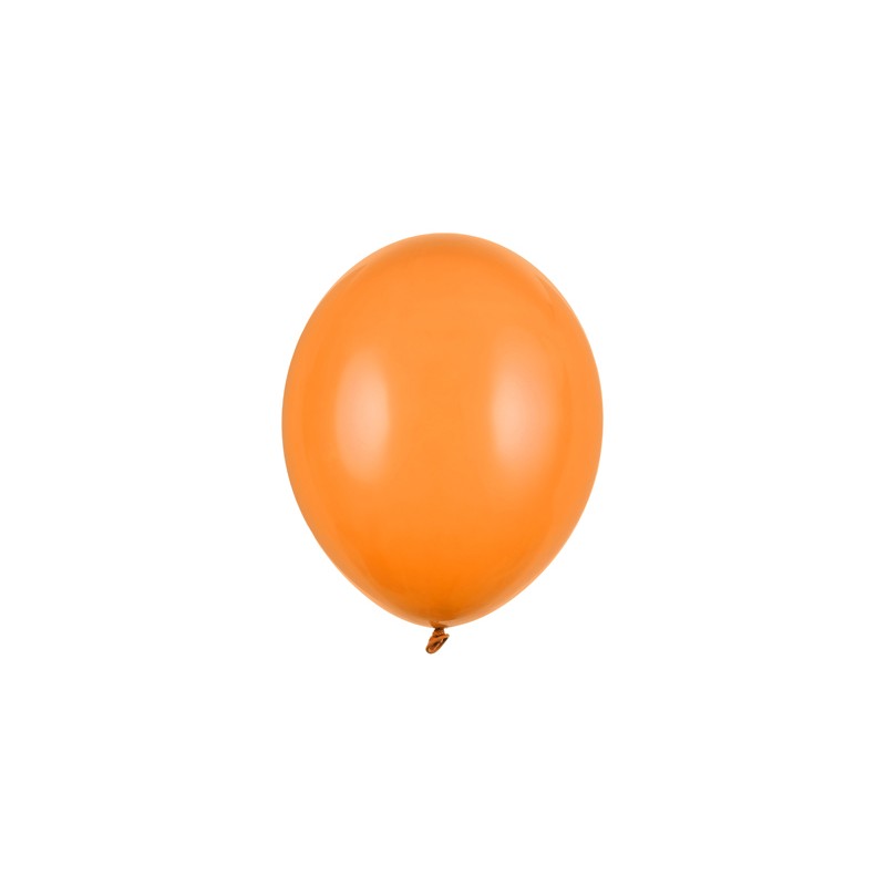 Levně SB5P-005 Party Deco Eko mini pastelové balóny - 12cm, 10ks Oranžová