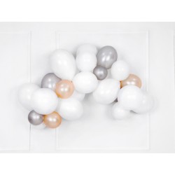 Set balónov - Extra odolné, 12cm (10ks)- metalické