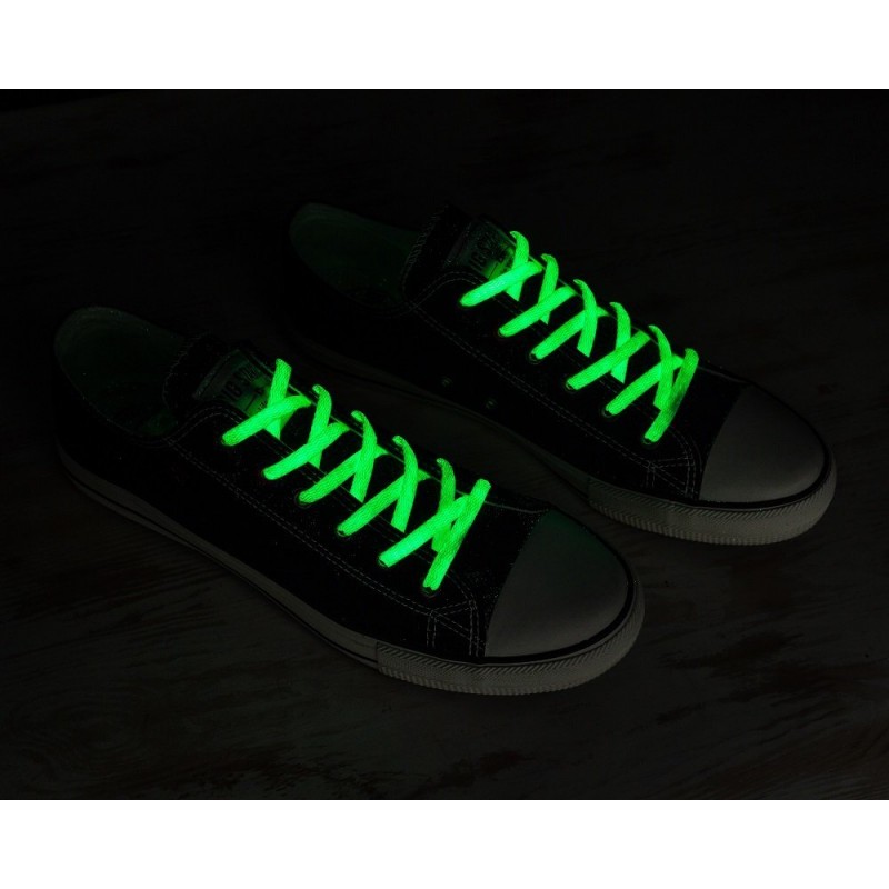 E-shop 046452 DR Fluoreskujúce šnúrky do topánok - Glow in Dark Ružová