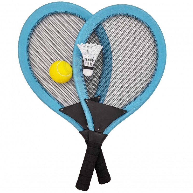 Levně 40895 DR Woopie set 2v1 - badminton a tenis Modrá