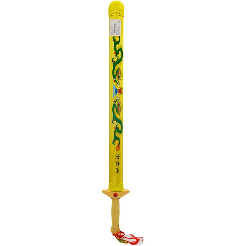 894884 DR Detský bambusový meč - Drak - 62cm