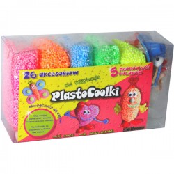 Kreatívna plastická hmota PlastoCoolki - 26 doplnkov