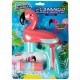 Pištoľ na mydlové bubliny - Flamingo