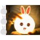 Nabíjateľná LED nočná lampička - Zajačik