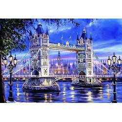 5D Diamantová mozaika - Tower Bridge