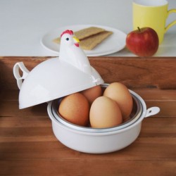 Nádoba na varenie vajec v mikrovlnke - 4 vajcia