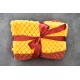 Handmade háčkovaná deka - Alize Puffy Fine - krížiky