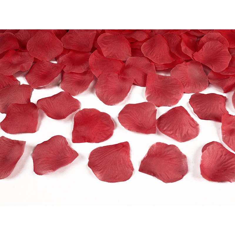 E-shop PLRD500-007 Party Deco Konfetové lupienky ruží 500 ks Červená