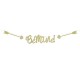 Girlanda - Baner - "Be Mine", elegant 11,5x90cm