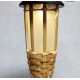 Bambusová LED solárna záhradná lampa 60cm